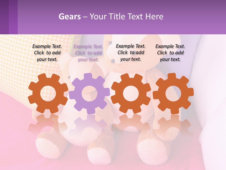 Part Unit White PowerPoint Template