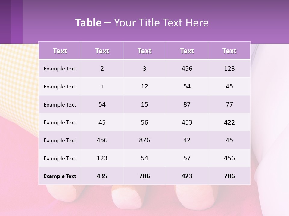 Part Unit White PowerPoint Template