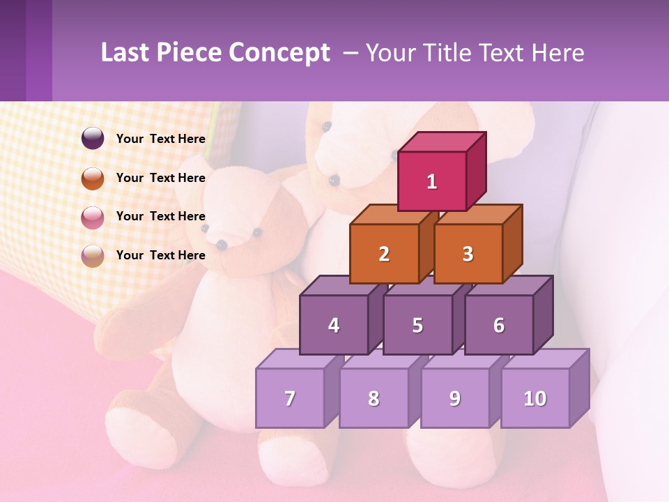 Part Unit White PowerPoint Template