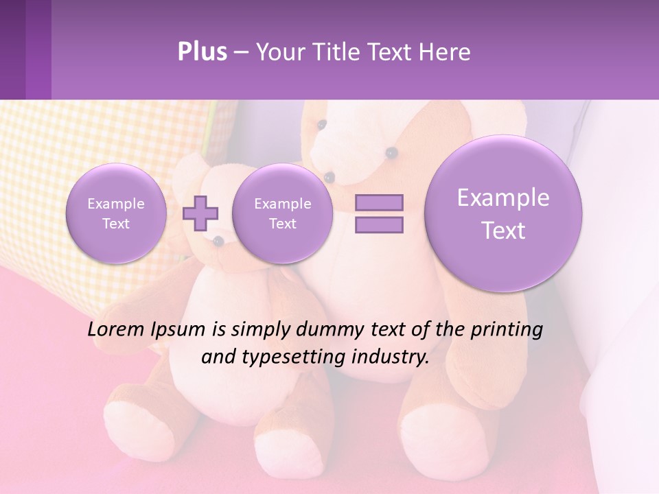 Part Unit White PowerPoint Template