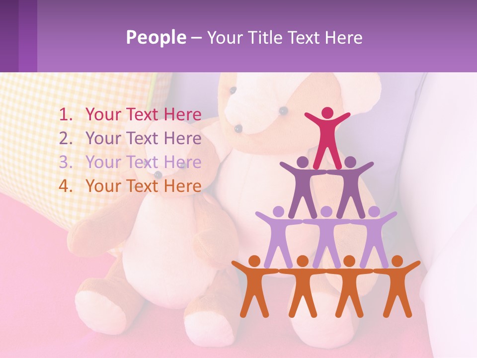 Part Unit White PowerPoint Template