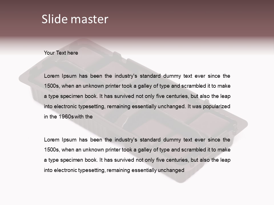 Industry Air Equipment PowerPoint Template