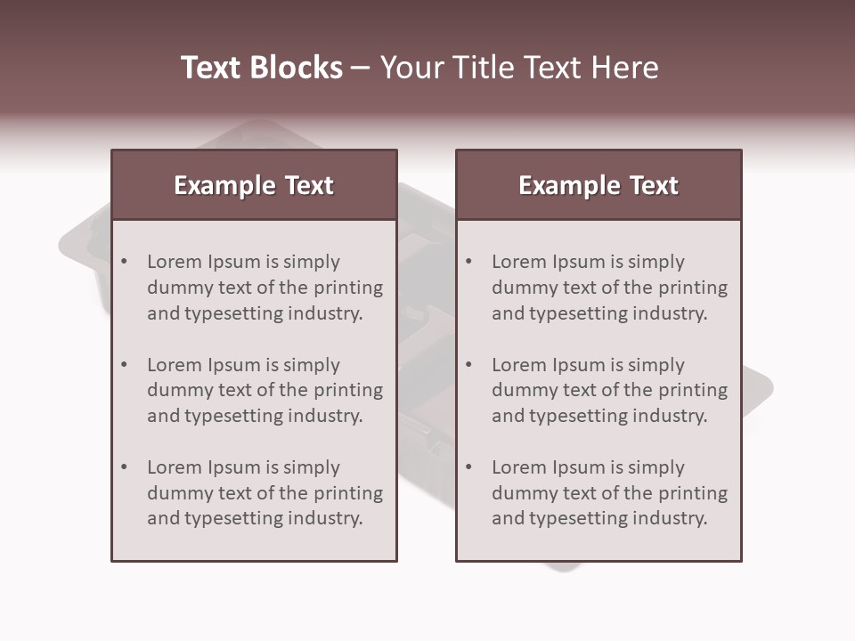 Industry Air Equipment PowerPoint Template
