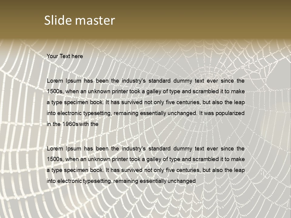 House Technology Power PowerPoint Template