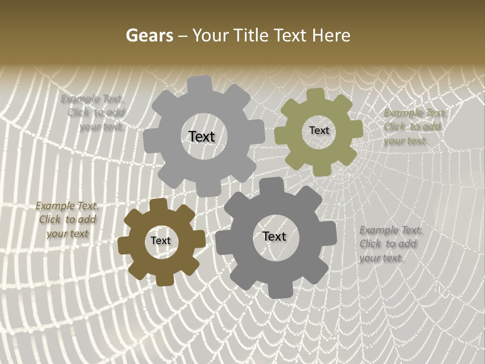 House Technology Power PowerPoint Template