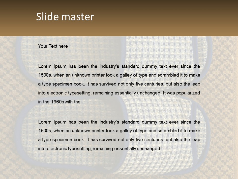 Electricity Power Unit PowerPoint Template