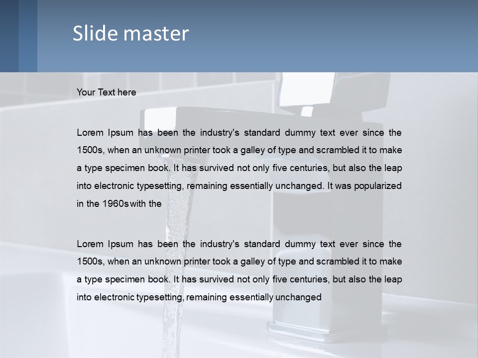 Part Supply Cold PowerPoint Template