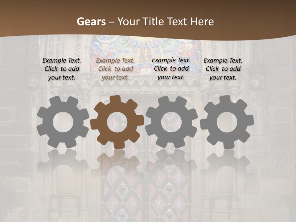 System Industry Conditioner PowerPoint Template