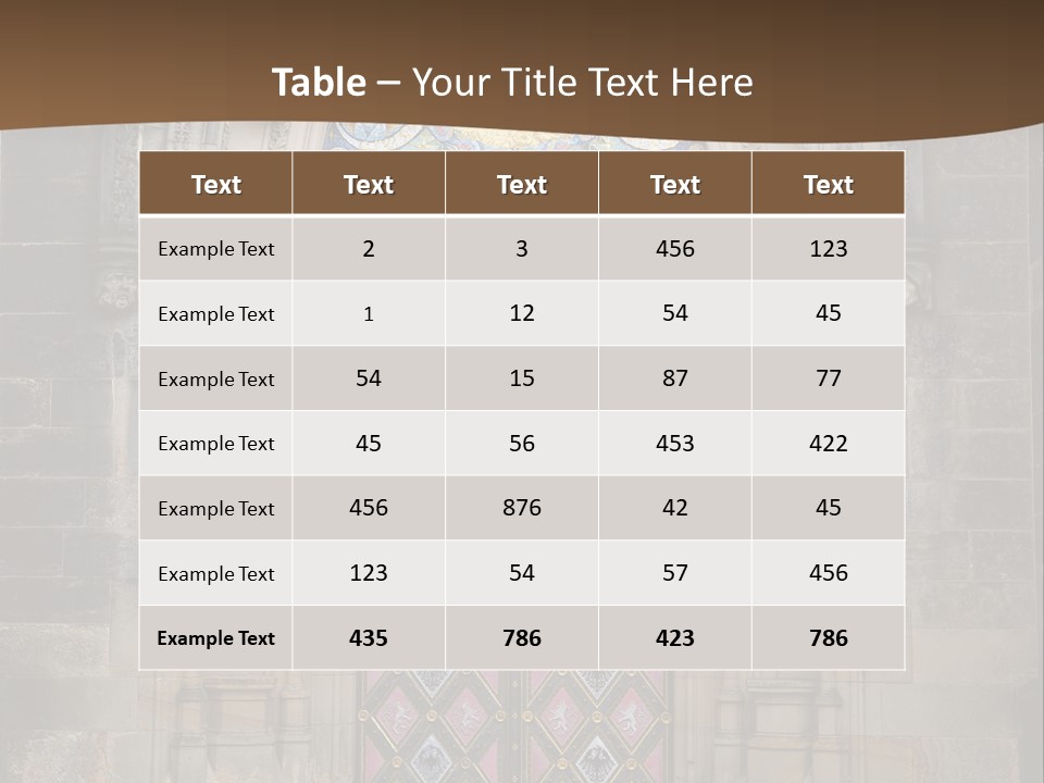 System Industry Conditioner PowerPoint Template