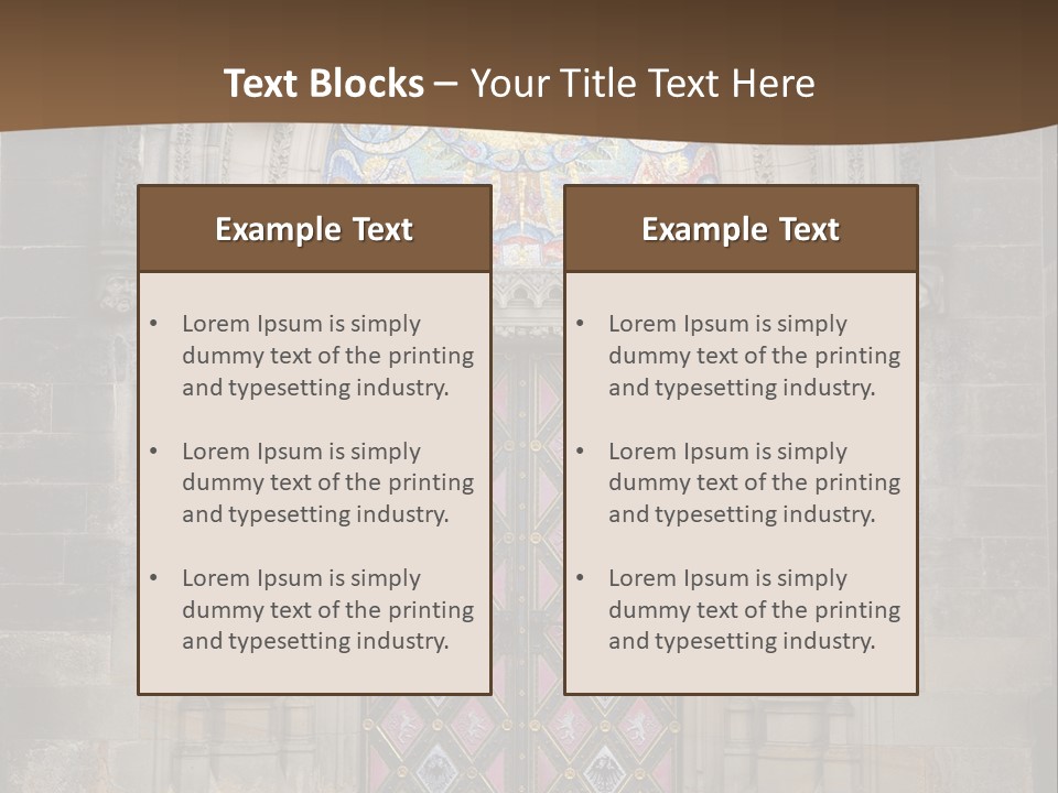 System Industry Conditioner PowerPoint Template