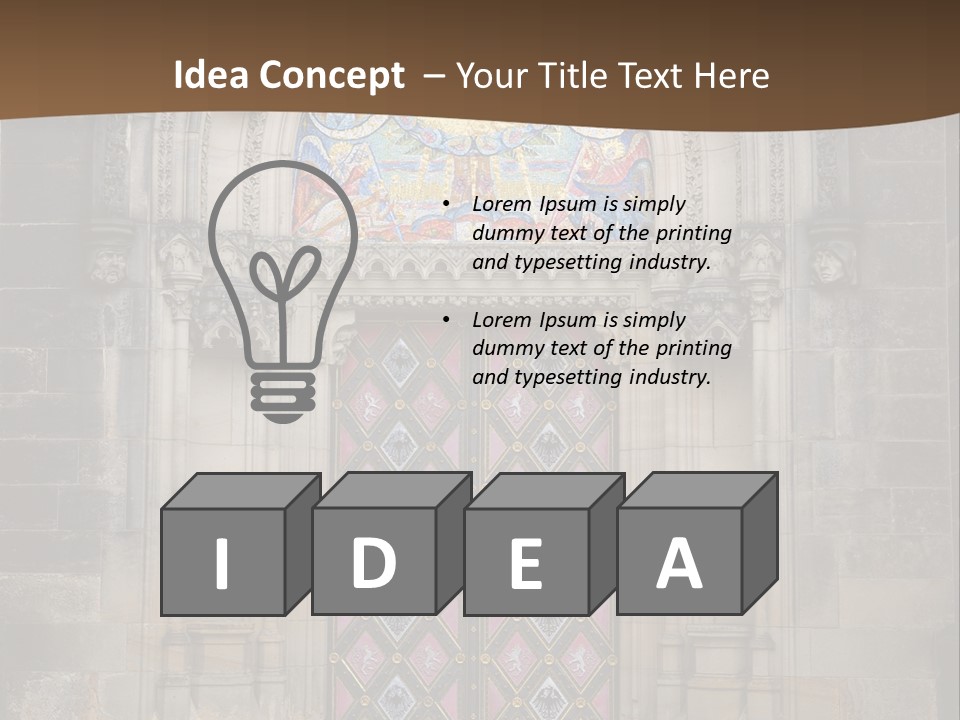 System Industry Conditioner PowerPoint Template