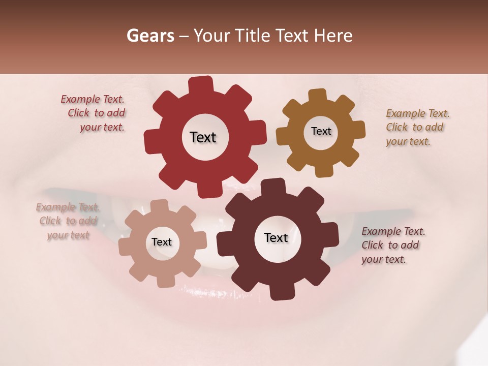 White Part Air PowerPoint Template