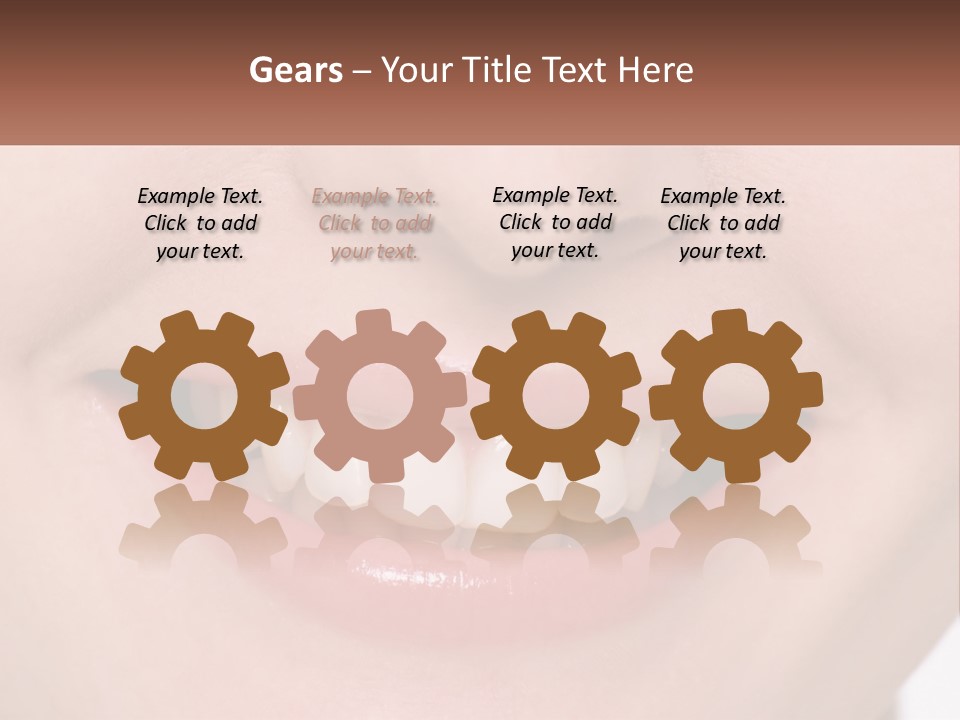 White Part Air PowerPoint Template