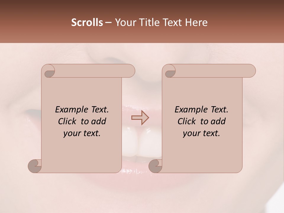 White Part Air PowerPoint Template