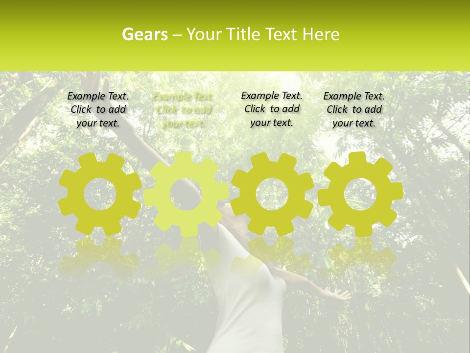 Home White Cool PowerPoint Template