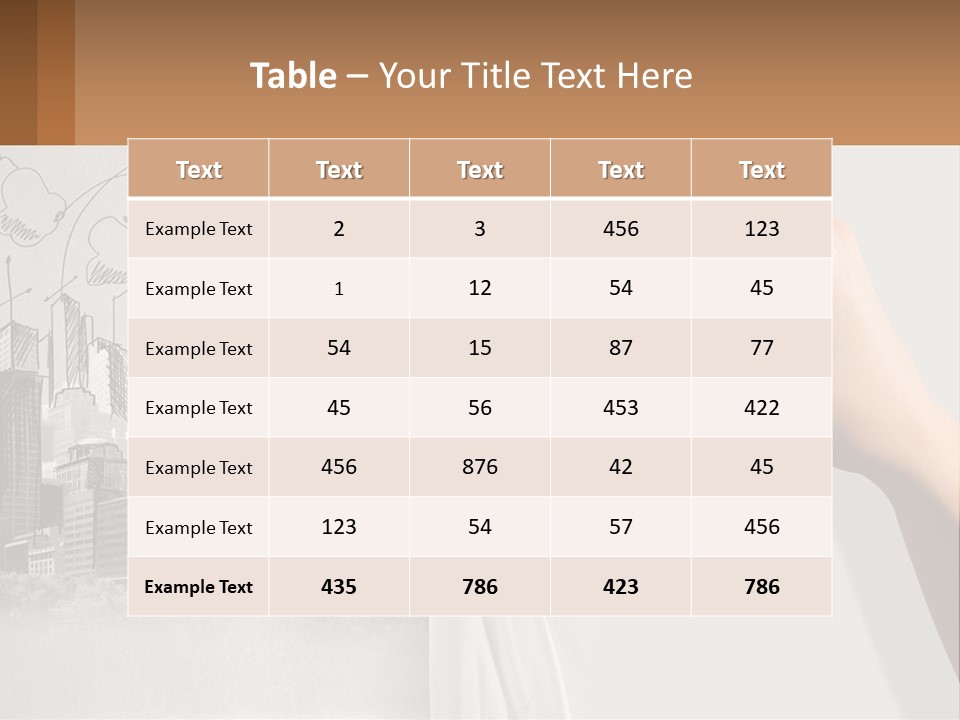 Home Unit Air PowerPoint Template