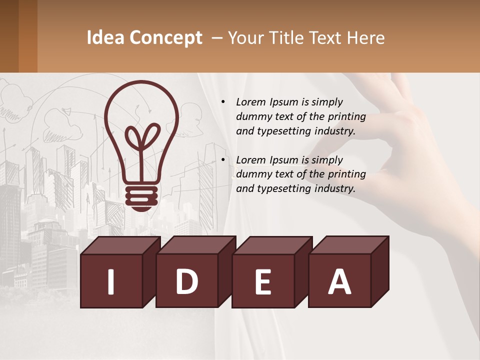 Home Unit Air PowerPoint Template