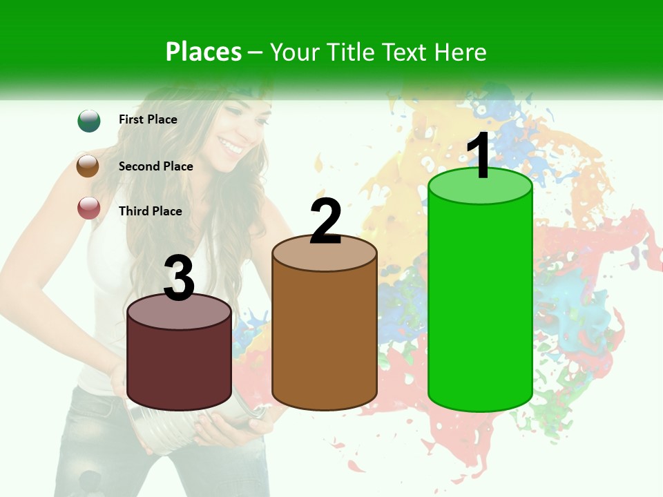 Electric House Temperature PowerPoint Template