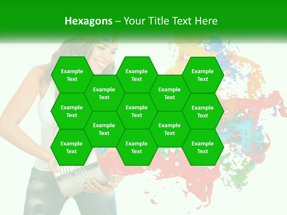 Electric House Temperature PowerPoint Template