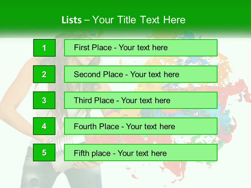 Electric House Temperature PowerPoint Template