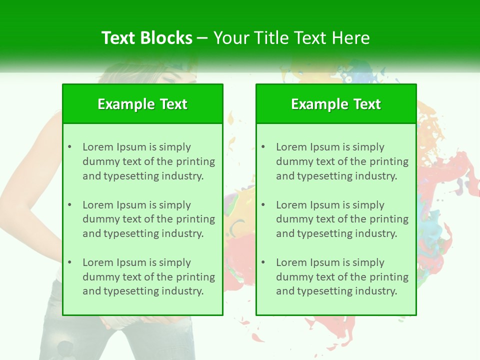 Electric House Temperature PowerPoint Template