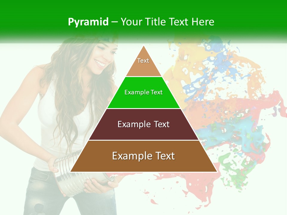 Electric House Temperature PowerPoint Template