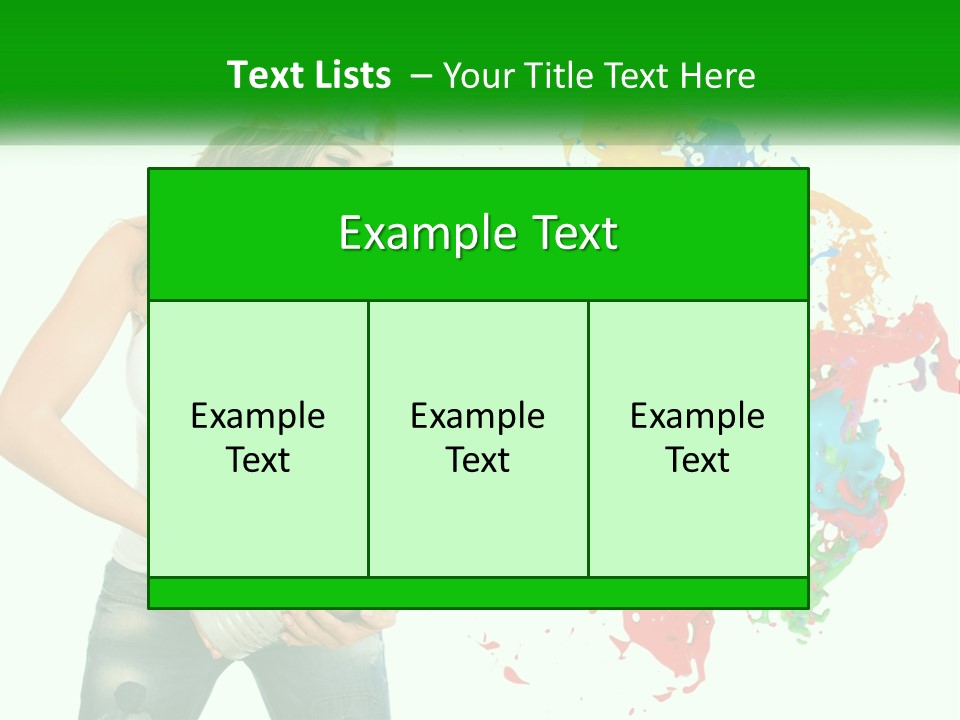 Electric House Temperature PowerPoint Template