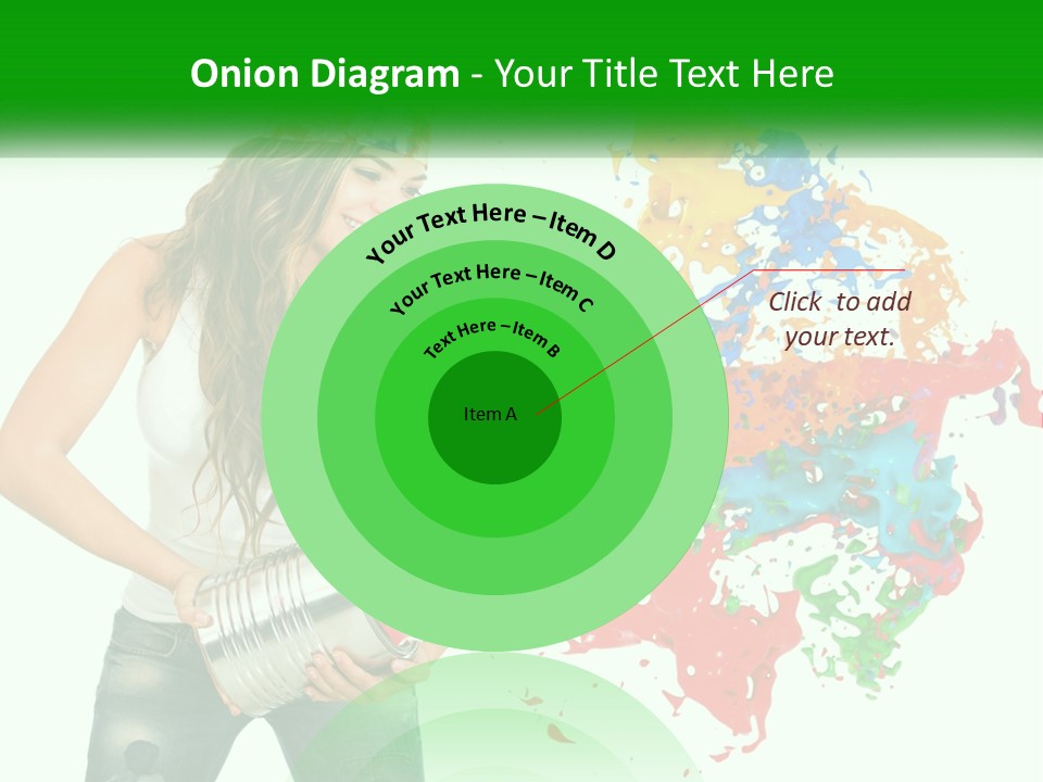 Electric House Temperature PowerPoint Template