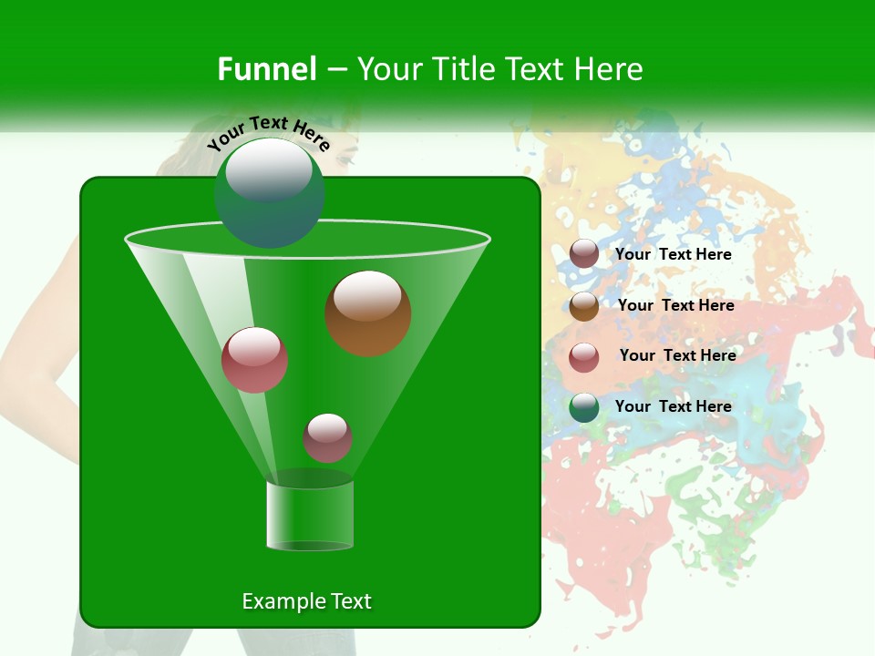 Electric House Temperature PowerPoint Template