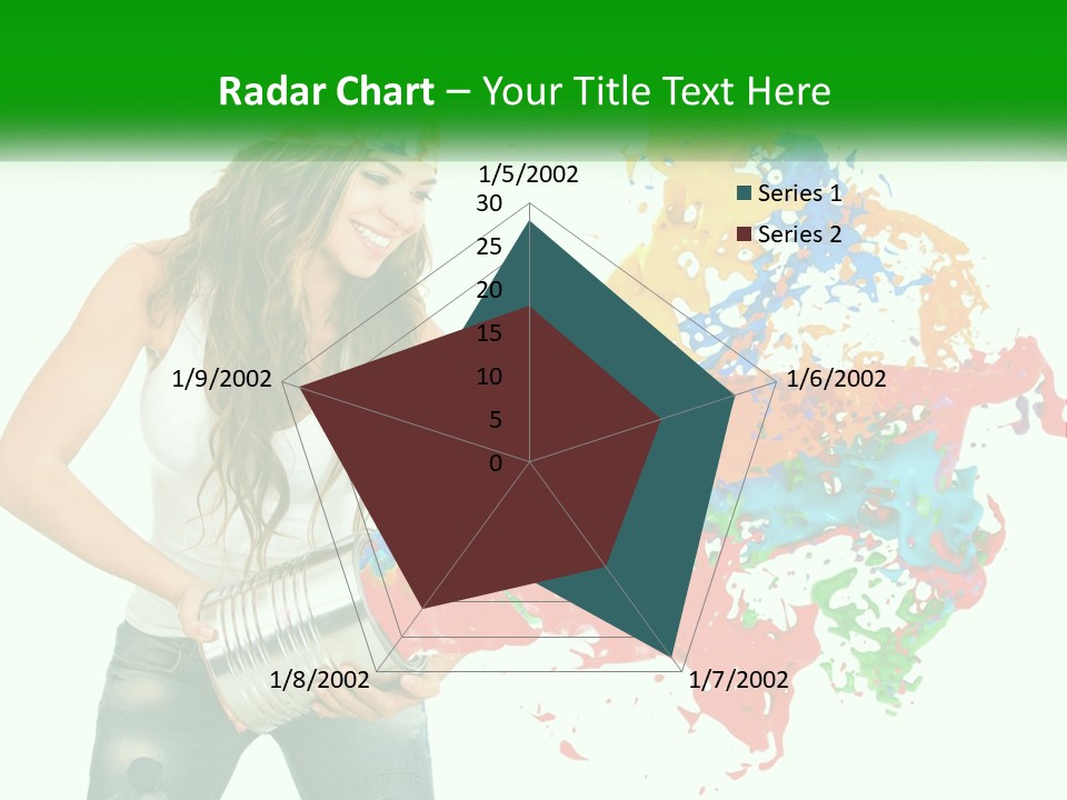 Electric House Temperature PowerPoint Template