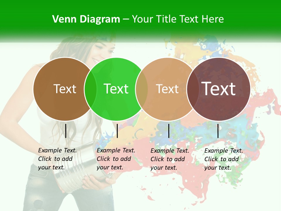 Electric House Temperature PowerPoint Template
