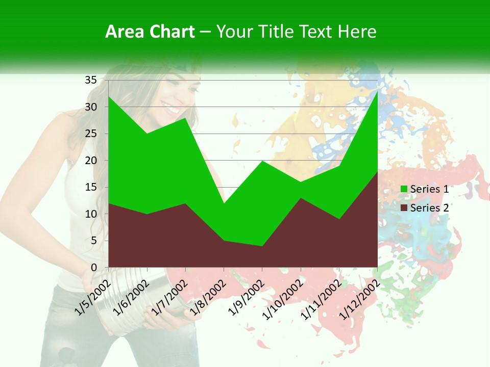 Electric House Temperature PowerPoint Template