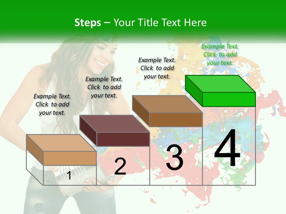Electric House Temperature PowerPoint Template