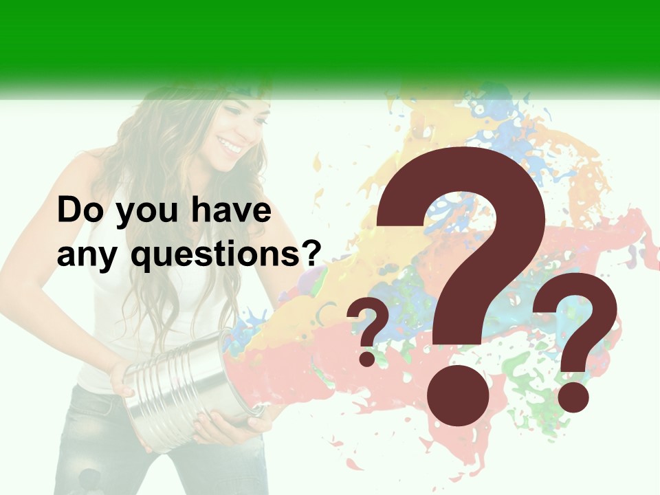 Electric House Temperature PowerPoint Template