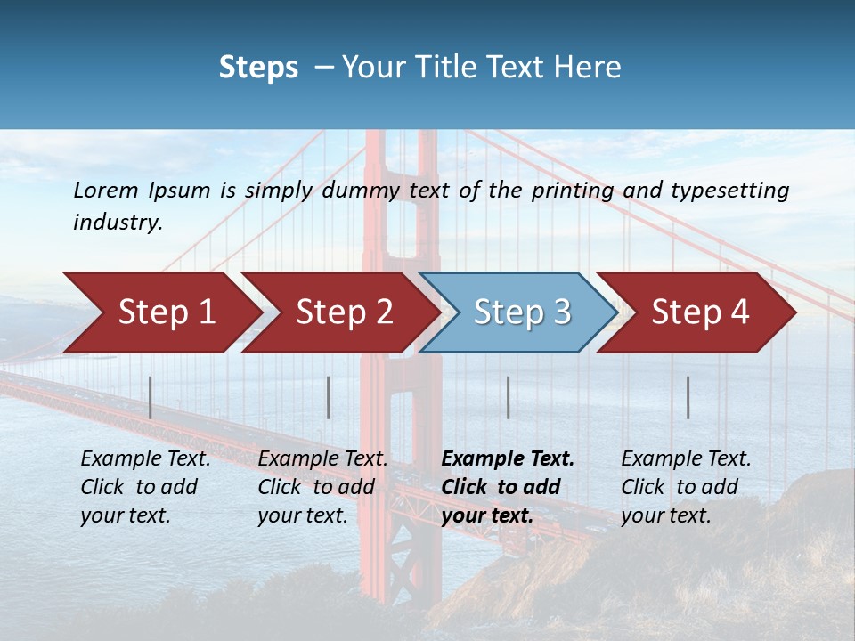 Power Switch House PowerPoint Template