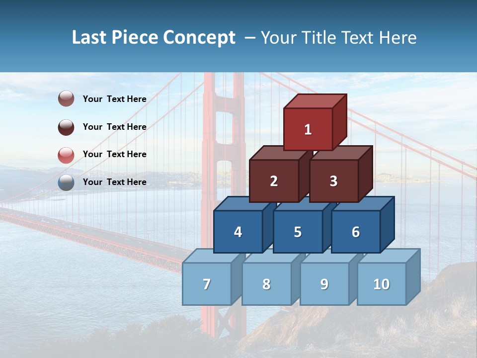 Power Switch House PowerPoint Template