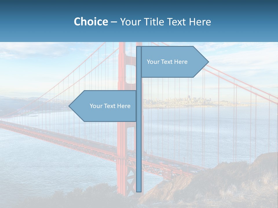 Power Switch House PowerPoint Template