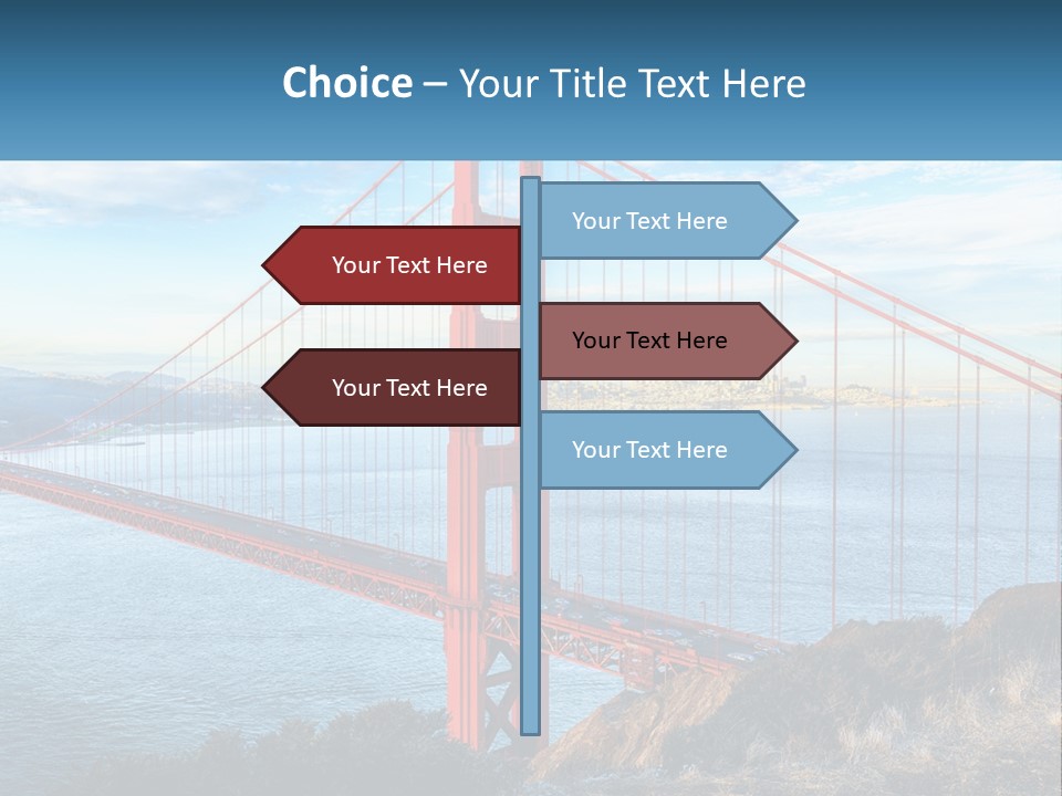 Power Switch House PowerPoint Template