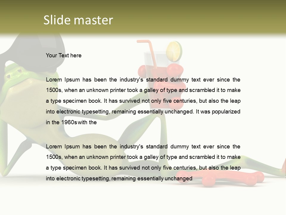 Cool Electric Technology PowerPoint Template