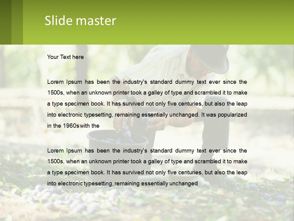 Power Equipment Climate PowerPoint Template