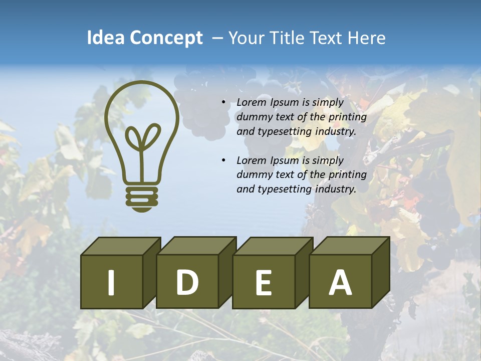 Energy Technology House PowerPoint Template