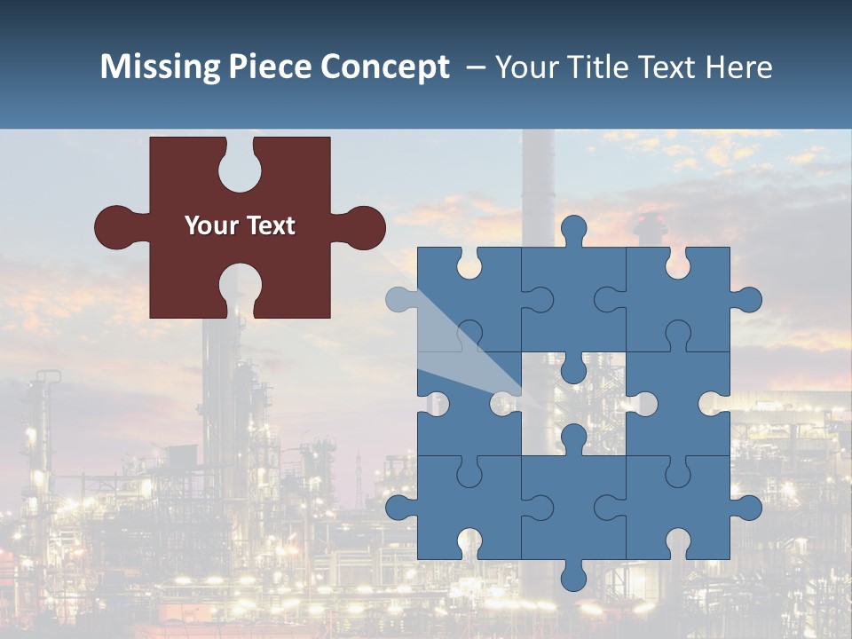 Remote Cooling Part PowerPoint Template