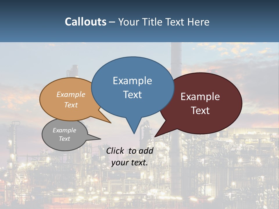 Remote Cooling Part PowerPoint Template