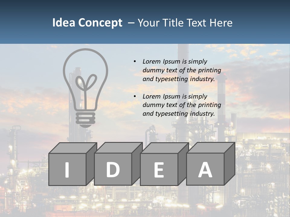 Remote Cooling Part PowerPoint Template