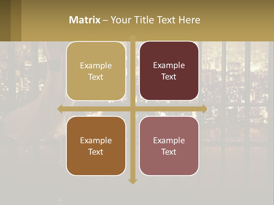 Condition Heat Air PowerPoint Template