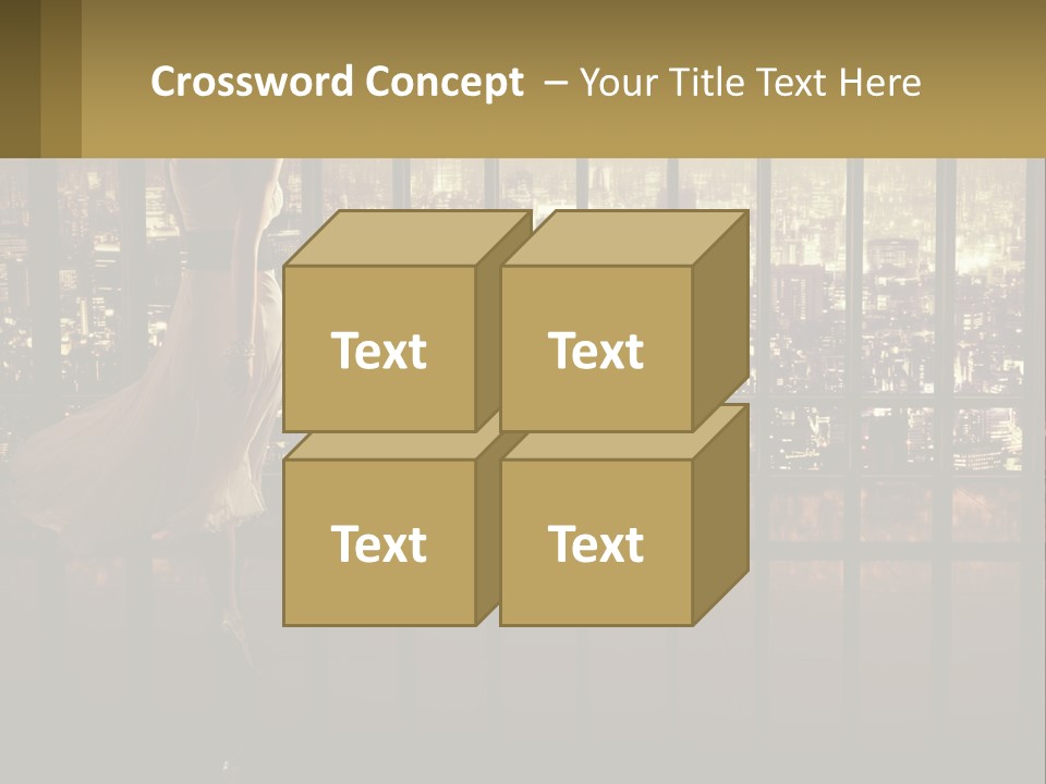 Condition Heat Air PowerPoint Template