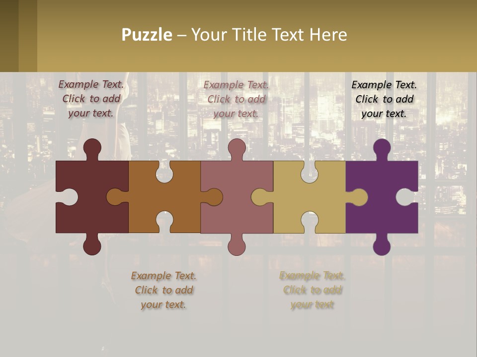 Condition Heat Air PowerPoint Template