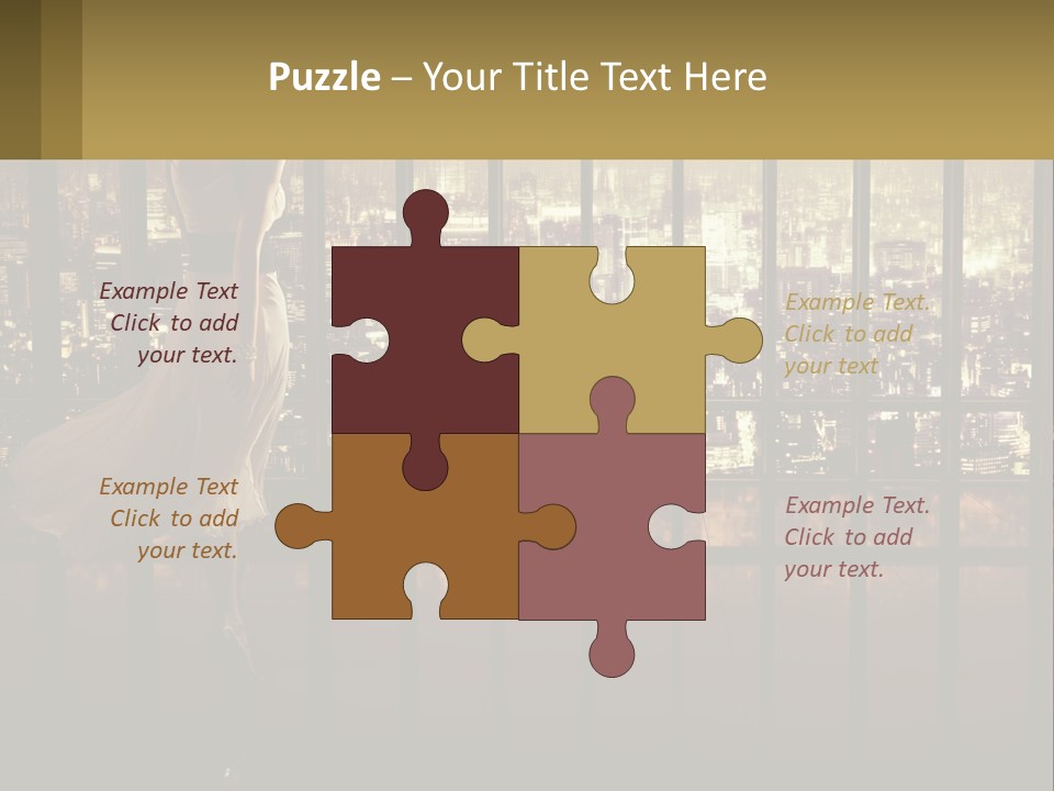 Condition Heat Air PowerPoint Template