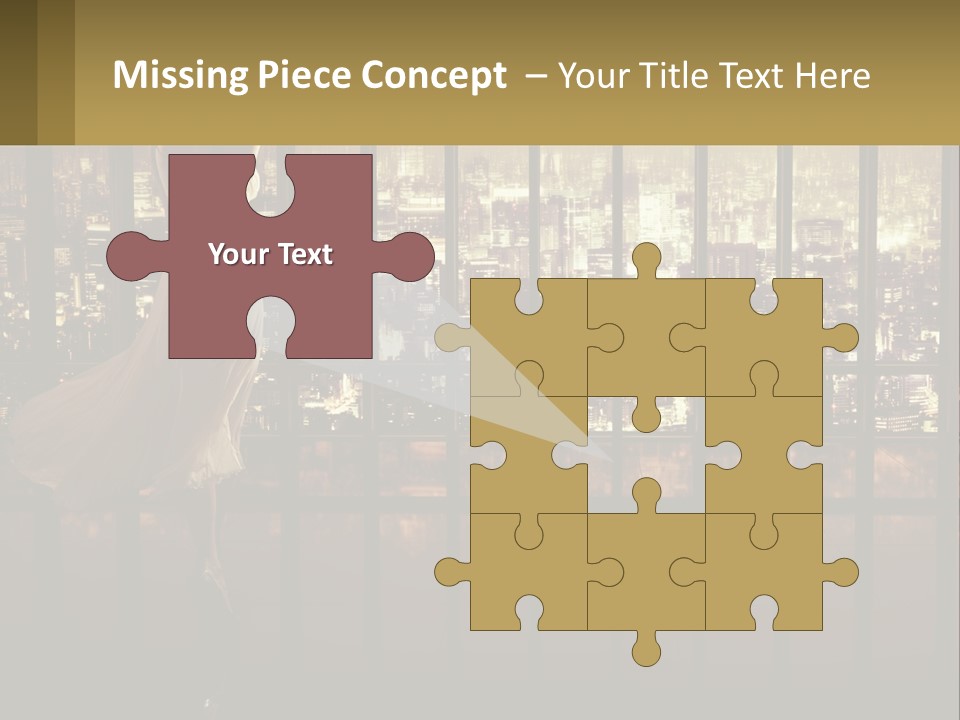 Condition Heat Air PowerPoint Template