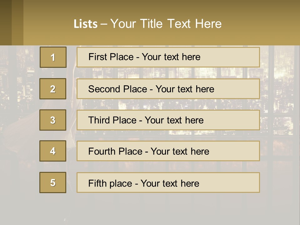 Condition Heat Air PowerPoint Template